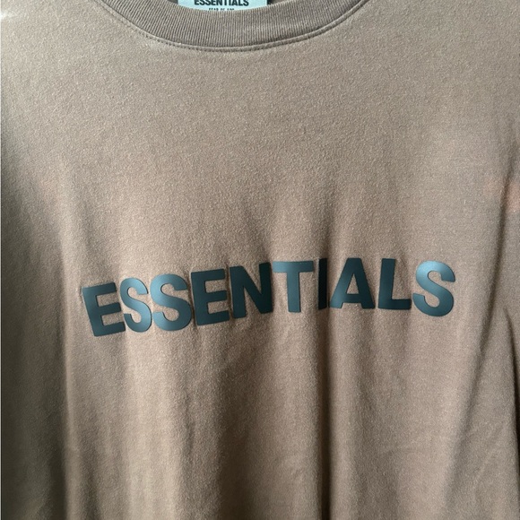Fear of God Essentials Brown Shirt - Picture 1 of 4
